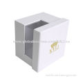 2014 Watch Paper Gift Box with Transparent Windows, Customized Sizes and Logos